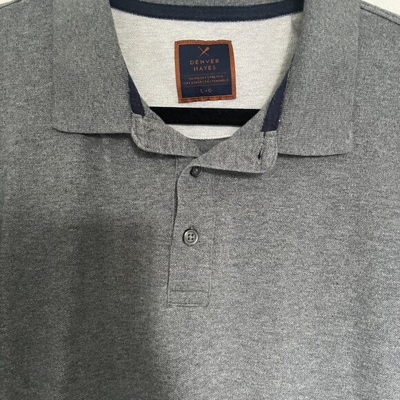 Denver Hayes Grey Polo Shirt - Picture 5 of 7